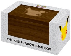 Ultra Pro Pokemon 25th Celebration Wooden Deck Box